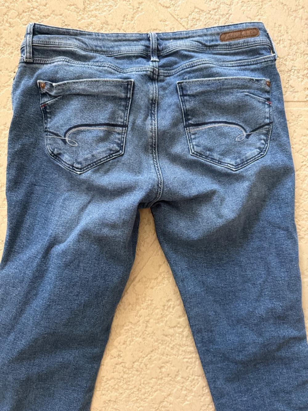 Mavi Adriana Mid-Rise Super Skinny Jeans in Faded Blue 30/32 - Picture 10 of 15